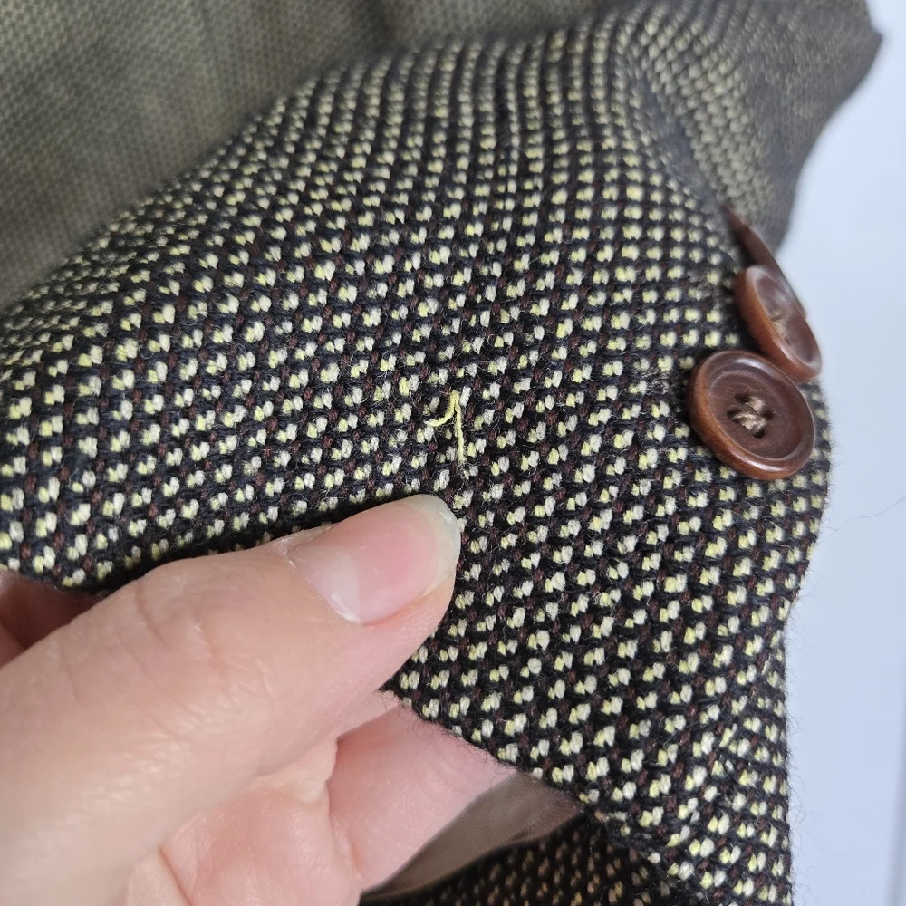 Vtg Hugo Boss Mens Sport‎ Coat 40T Einstein Cashmere Wool Suit Blazer Casual